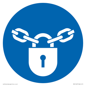 Mandatory: Keep locked